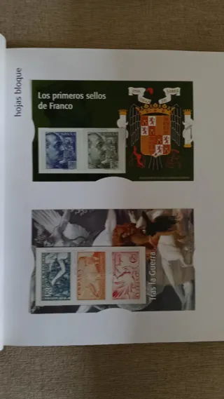 Álbum El Franquismo en Sellos y Billetes