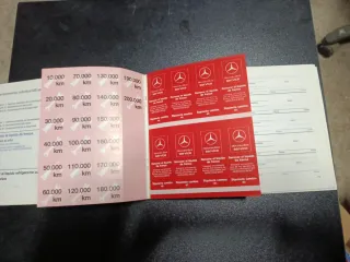 Cuaderno Mantenimiento Mercedes-Benz