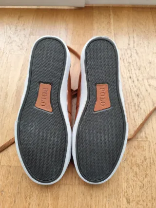 Tenis Polo Ralph Lauren Marrones