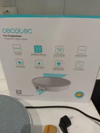 Crepera Cecotec Fun Crepe Stone 1000W