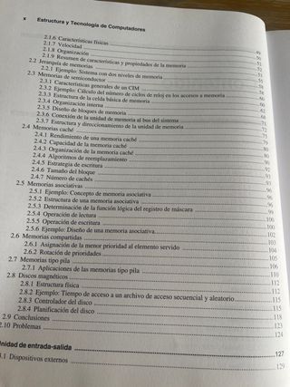 Estructura Y Tecnologia De Computadores