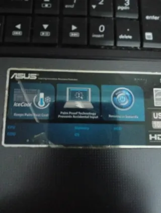 Portátil Asus Negro/Gris