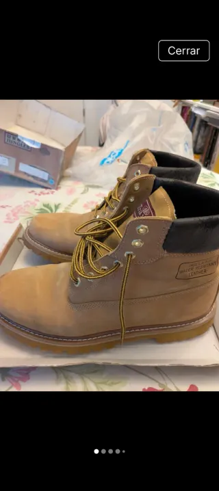 Botas Trailbuxe Marrones y Amarillas