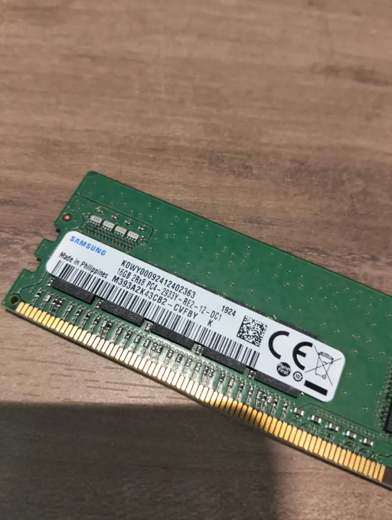 Samsung 16GB DDR4-2933 ECC REG RDIMM Memoria RAM afbeelding 4