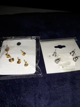 5 Pares Pendientes Pequeños