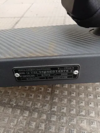 Patinete Eléctrico Xiaomi Negro élite