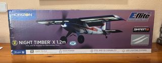 Avión E-Flite Night Timber X 1.2M BNF AS3X Y SAFE