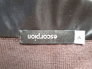 Falda punto marrón Escorpión