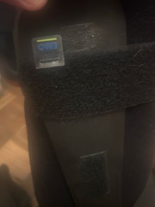 Zapato ortopédico largo