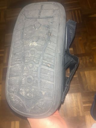 Zapato ortopédico largo