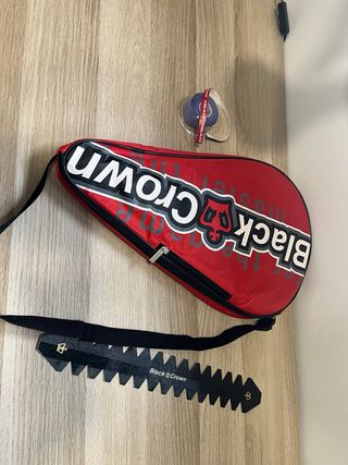 Pala Padel Black Crown Piton