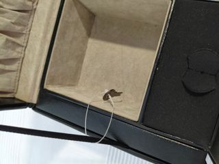 Joyero negro y beige nuevo con varios departamento