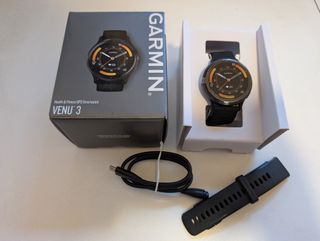 Garmin Venu 3 Negro 45mm Correa 22mm