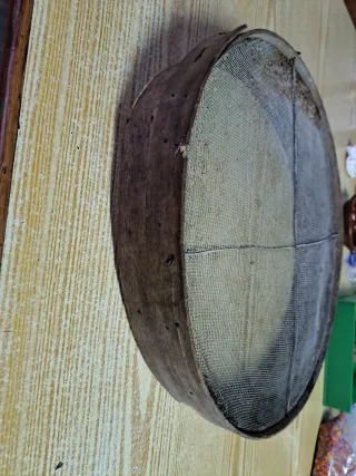 Cedazo de madera y malla