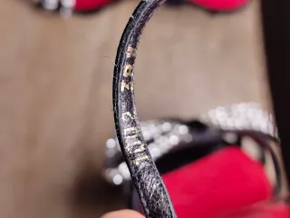 Tacones Carolina Herrera Negros con Brillantes