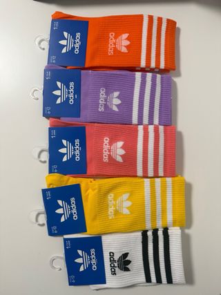 Pack 5 calcetines Adidas colores