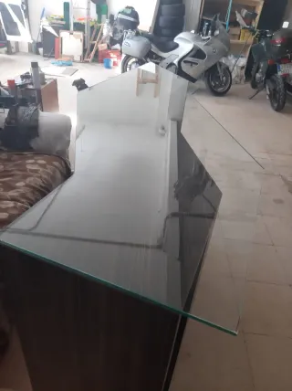 Mueble expositor vitrina aparador madera