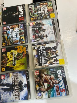Pack 8.Juegos PS3: GTA V, Far Cry 3, Mafia II