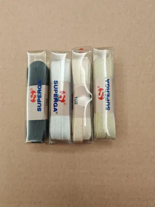 Set paia di lacci da scarpe Superga