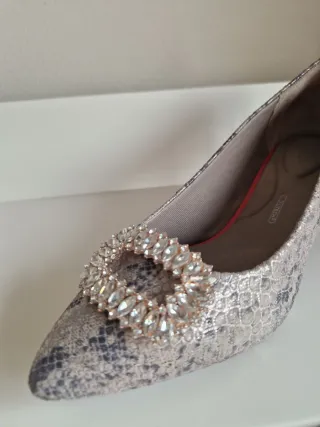 Broche para zapato con pedrería