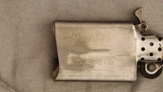Accendino Zippo vintage anni 1965