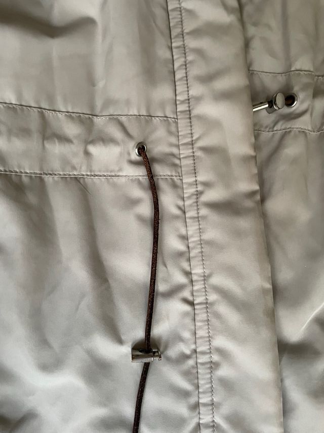 Chaqueta Carolina Herrera Piel Natural Beige