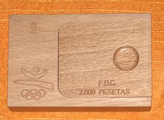 Moneda Barcelona '92 2000 Pesetas España 1992