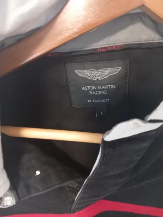 Polo Hackett Aston Martin Racing Negro
