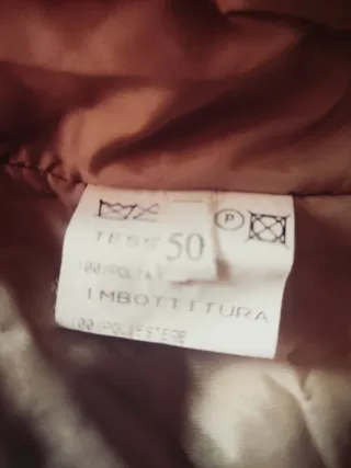 Giacca mezza stagione beige tg. 50