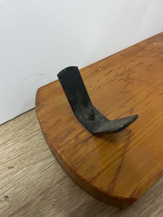 Base para jamonera de madera y metal