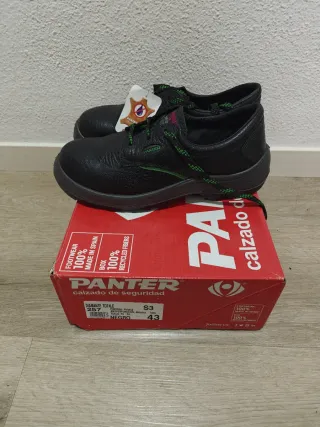 Zapatos de seguridad Panter Talla 43 Negros
