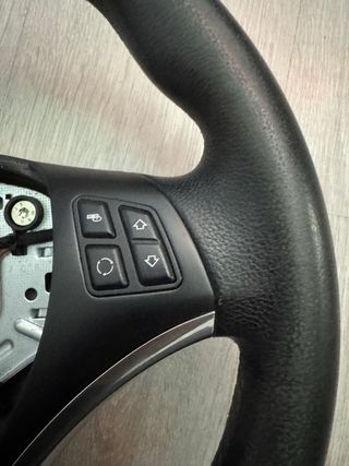 Volante y tapabuje  BMW Negro Cuero