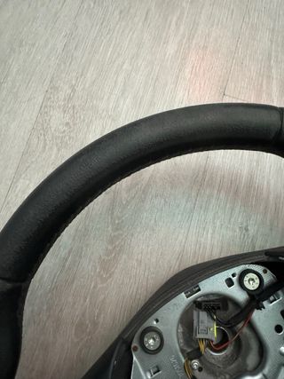 Volante y tapabuje  BMW Negro Cuero