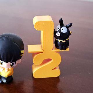 ranma 1/2 figure set completo logo serie anime