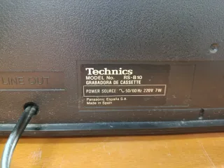 Reproductor Cassette Technics RS-B10