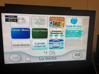 Nintendo Wii Nera con Accessori