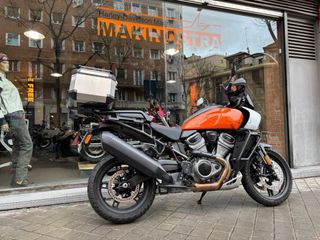 Harley Davidson Pan America Naranja/Blanca