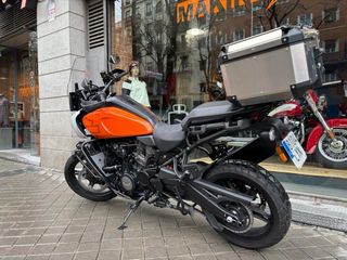 Harley Davidson Pan America Naranja/Blanca