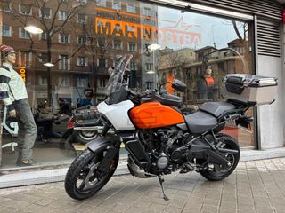 Harley Davidson Pan America Naranja/Blanca