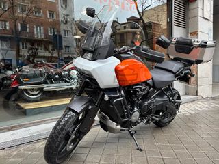 Harley Davidson Pan America Naranja/Blanca