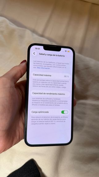iPhone 14 128GB Azul Oscuro 86% Batería