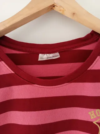 Camiseta oficial de Harry Potter a rayas - talla S