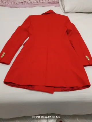 Blazer Rojo Elegante nuevo sin etiqueta