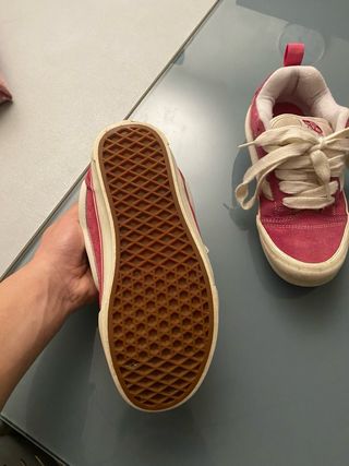 Scarpe Vans Rosse e Bianche