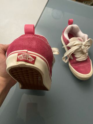 Scarpe Vans Rosse e Bianche