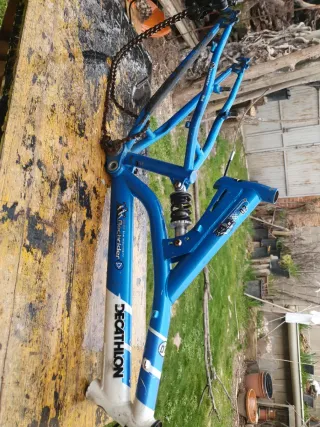 Cuadro Bicicleta Decathlon Rockrider Azul