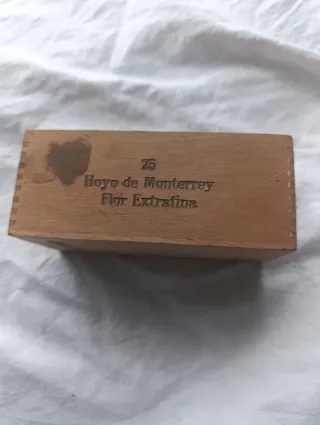 Scatola di sigari Hoyo de Monterrey, vuota