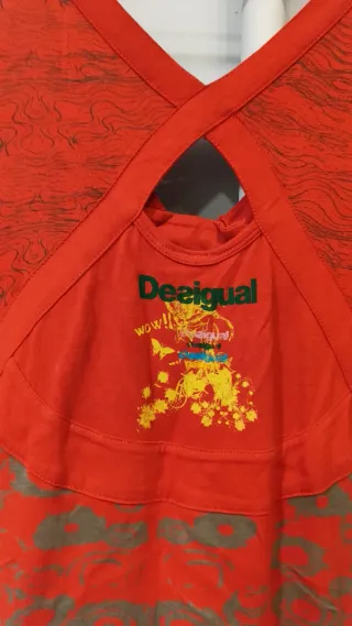Vestido Desigual manga larga estampado