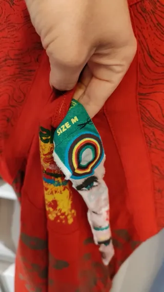 Vestido Desigual manga larga estampado