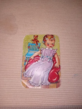 10€x3 Cromos antiguos de figuras infantiles